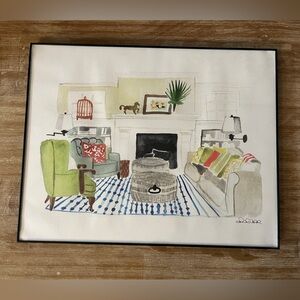 Watercolor print from Erin Napier.